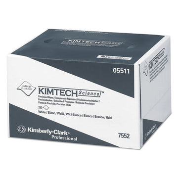 Kimtech™ Precision Wipers, Pop-up Box, 1-ply, 4 2-5 X 8 2-5, White, 280-bx, 60 Bx-ct freeshipping - TVN Wholesale